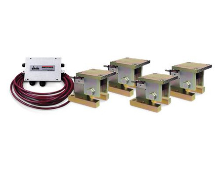 Rice Lake RL1805 Series Mild Steel Weigh Module Kit,  (4) 4000 lb Capacity Modules