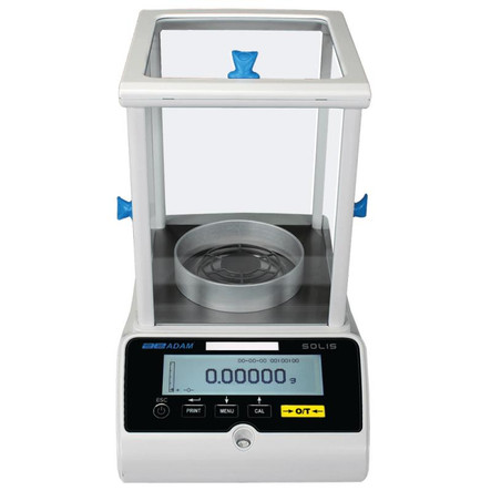 Adam Equipment SAB 124i Solis Analytical Balance, 120 g x 0.0001 g