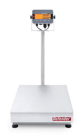 OHAUS Defender 3000 i-D33XW300C1X7 Washdown Bench Scale, 600 lb x 0.1 lb, 25.6" x 19.7",  NTEP