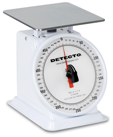 Detecto Cardinal Detecto PT-1000RK Top Loading Dial Scale, 1000 g x 5 g 