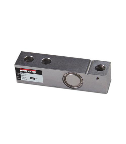  Rice Lake Weighing Systems RL32018S-P 1,000 lb Stainless Steel, Hermetically Sealed, Single Ended Beam Load Cell 