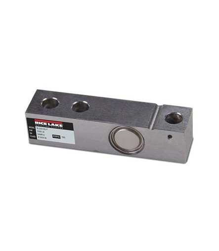  Rice Lake Weighing Systems RL32018S-P 4,000 lb Stainless Steel, Hermetically Sealed, Single Ended Beam Load Cell 