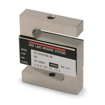 Rice Lake Weighing Systems Rice Lake RL20000I-25 25 lb S-Beam Load Cell, NTEP