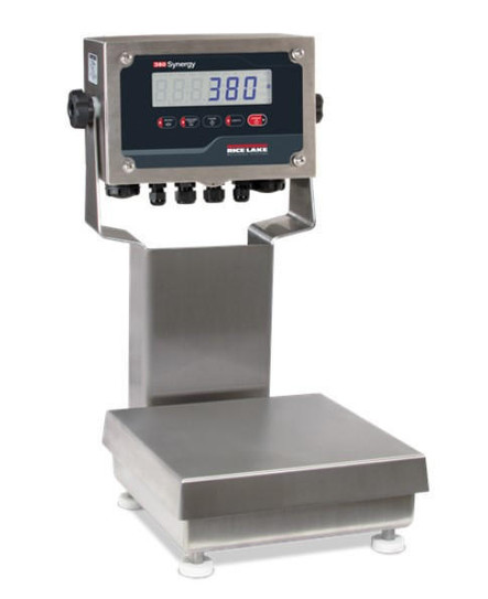 Rice Lake Weighing Systems Rice Lake Ready-n-Weigh Bench Scale CW-90XB-380-25, 12" x 12", 25 lb x 0.005 lb, NTEP Class III