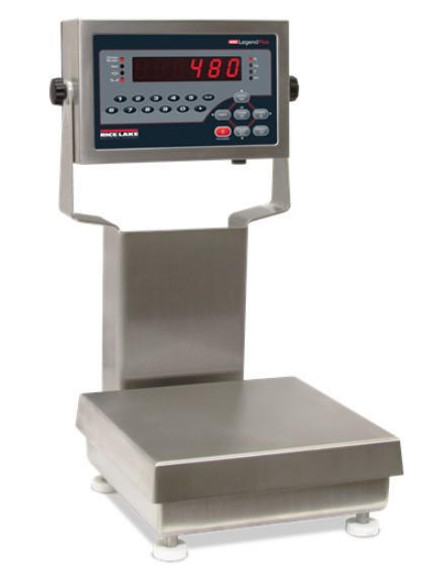 Rice Lake Weighing Systems Rice Lake Ready-n-Weigh Bench Scale CW-90XB-480Plus-5, 10" x 10", 5 lb x 0.001 lb, NTEP Class III