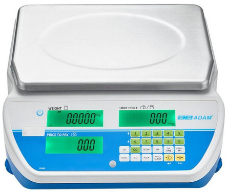 Adam Equipment Swift SWZ 15Da Price Computing Scale, 6 lb / 15 lb x 0.002 / 0.005 lb, NTEP Class III