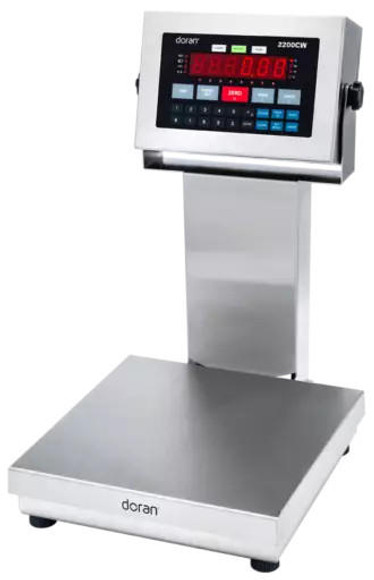  Doran 2250CW/12-C14 Checkweighing Bench Scale, 12"x12" Platform, 50 lb x 0.01 lb, NTEP 