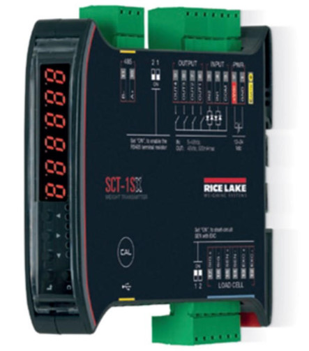 Rice Lake Weighing Systems Rice Lake SCT-1SX-AN Weight Transmitter on DIN rail, Analog Output 