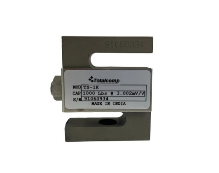  Totalcomp TS-2.5K S-Beam Load Cell, 2500 lb, NTEP 