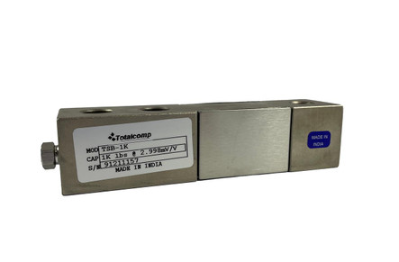  Totalcomp TSB-5K-SS Single Ended Beam Load Cell, 5000 lb, NTEP 