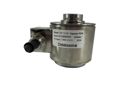  Totalcomp TCSP1-100K-SS Canister Load Cell, 100,000 lb 