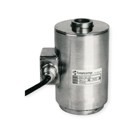  Totalcomp T43-5K-SS Canister Load Cell, 5000 lb 