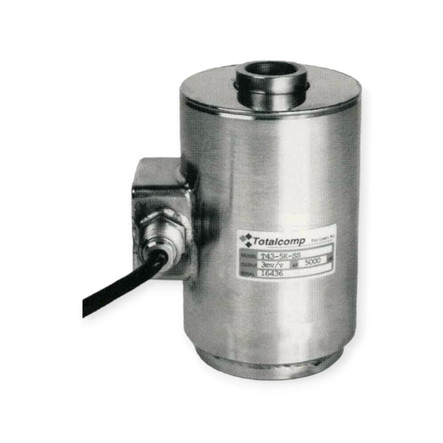  Totalcomp T43-50K-SS Canister Load Cell, 50,000 lb 