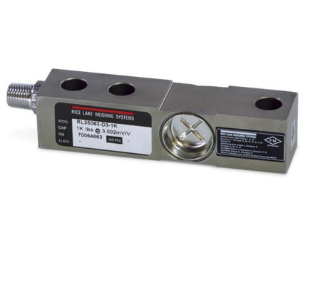 Rice Lake Weighing Systems Rice Lake RL35082-N5-4K-HE 4000 lb Stainless Steel Single Ended Beam Load Cell, NTEP