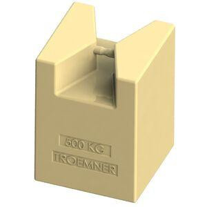 Troemner 500 kg Cast Iron Grip Handle Weight, ASTM Class 5