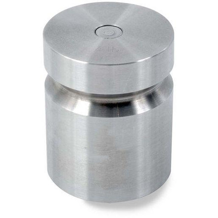 Troemner 4 lb Cylindrical Calibration Weight, ASTM Class 5