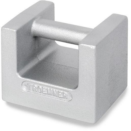 Troemner 50 lb Cast Iron Grip Handle Calibration Weight, ASTM Class 6