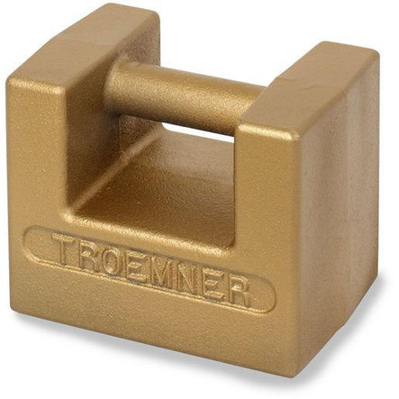 Troemner 50 kg Cast Iron Grip Handle Calibration Weight, ASTM Class 6, NVLAP