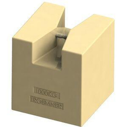 Troemner 1000 kg Cast Iron Grip Handle Weight, ASTM Class 6