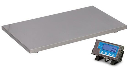 Brecknell PS500-22 Floor Scale, 22" x 22", 500 lb x 0.2 lb