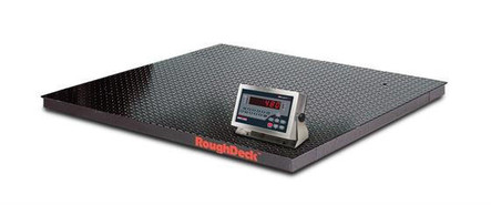Rice Lake Rough-n-Ready 4' x 4' 5k Floor Scale with 480 Plus Legend Indicator
