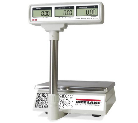 Rice Lake RS-160 Price Computing Scale with Pole Mount Display