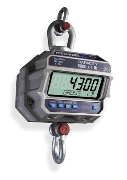 MSI-4300 30K Port-A-Weigh Plus Crane Scale 30,000 lb x 10 lb