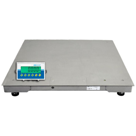 Adam Equipment PT 310-10S AE403 Stainless Steel Floor Scale Package, 10,000 lb x 2 lb, 40 x 40