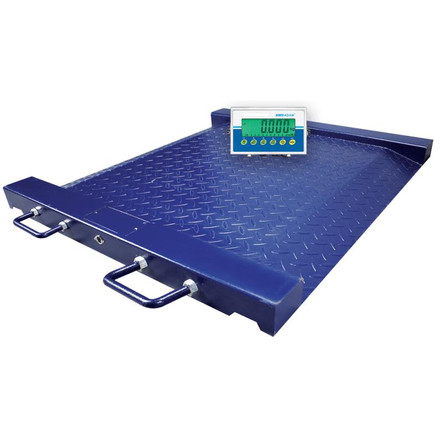 Adam Equipment PTM 500 AE403 Drum and Wheelchair Scale Package, 1100 lb x 0.2 lb