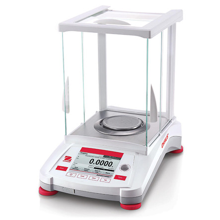 OHAUS AX224N AutoCal Adventurer Analytical Balance, 220 g x 0.1 mg, NTEP, Class I