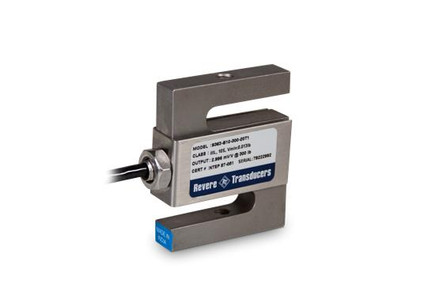 Revere 9363-B10-2K-20T1 2000 lb Stainless Steel S-Beam Load Cell, NTEP