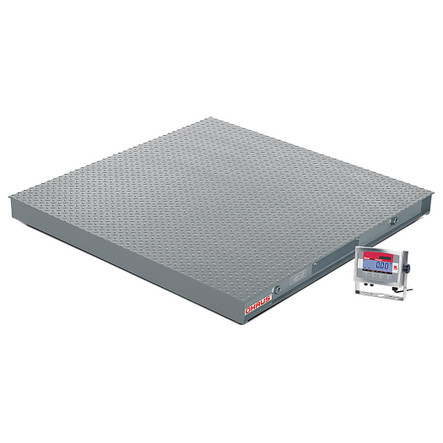 OHAUS Floor Scale Package VX32XW5000X 5000 lb x 1 lb, 5' x 5',