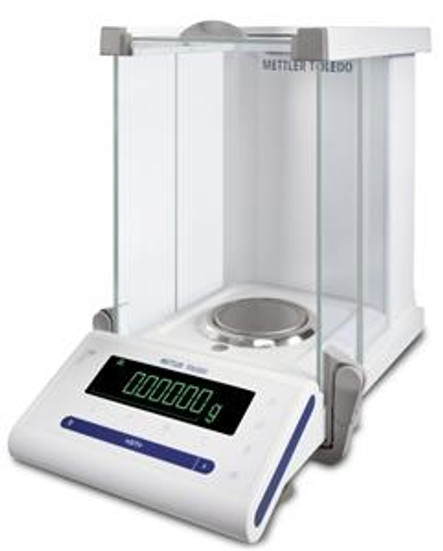 Mettler Toledo MS205DU/00 Dual Range Internal Calibration Semi Micro Balance, 82 g / 220 g x 0.01 / 0.1 mg