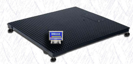 WeighSouth WS5500XL10 5' x 5' Floor Scale with WS10 Indicator, 10000 lb x 2 lb, NTEP