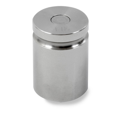 Troemner 1lb Calibration Weight, ASTM Class 6, NVLAP Accredited Certificate