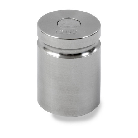 Troemner 12 oz Calibration Weight, ASTM Class 6, NVLAP Accredited Certificate