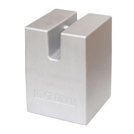 Troemner 1250 lb Cast Iron Grip Handle Weight, NIST Class F