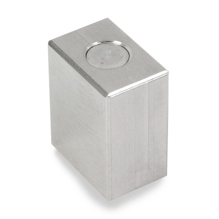 Troemner 2 oz Stainless Steel Cube Weight, Traceable Certificate, NIST Class F
