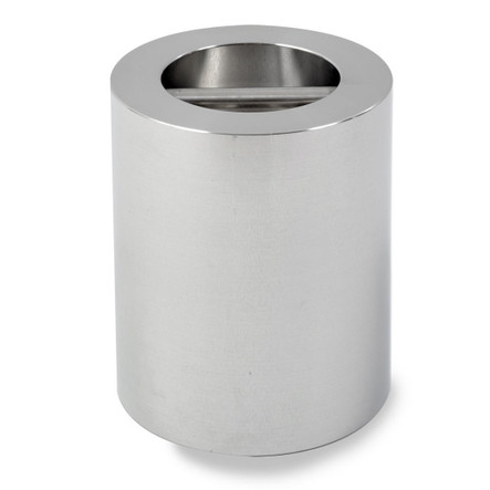 Troemner 25 kg Stainless Steel Cylindrical Weight, Traceable Certificate, NIST Class F