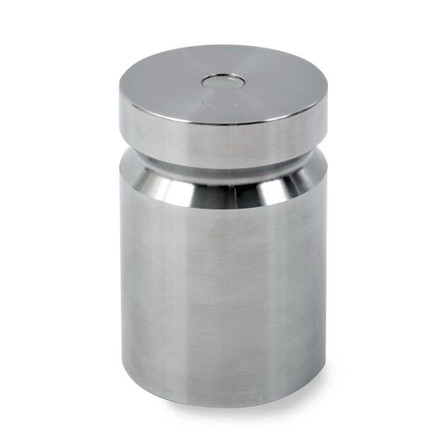 Troemner 5 lb Stainless Steel Cylindrical Weight, NIST Class F