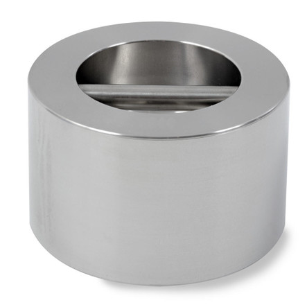 Troemner 50 lb Stainless Steel Cylindrical Weight, NIST Class F