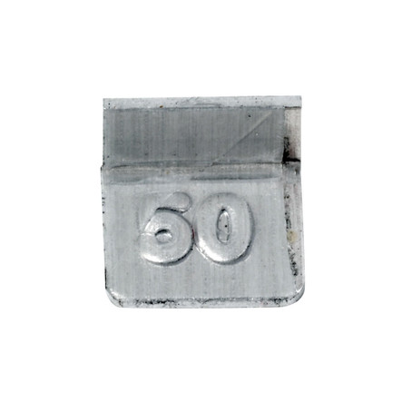 Troemner 50 mg Aluminum Flat Weight, NVLAP Accredited Certificate, NIST Class F