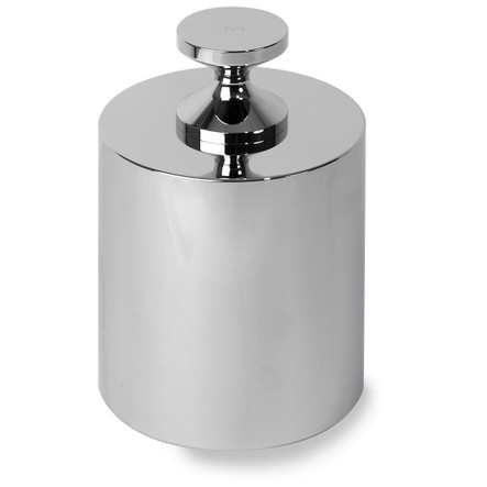 Troemner 25 kg Precision Stainless Steel Cylindrical Weight, NVLAP Accredited Certificate, ASTM Class 1