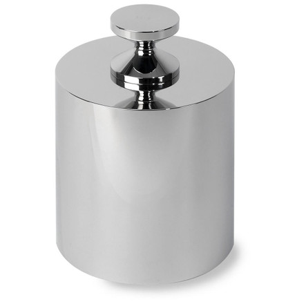 Troemner 30 kg Precision Stainless Steel Cylindrical Weight, NVLAP Accredited Certificate, ASTM Class 1