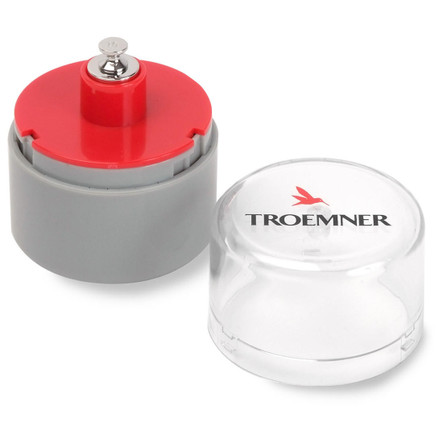 Troemner 10 g Precision Alloy Cylindrical Weight, NVLAP Accredited Certificate, ASTM Class 1