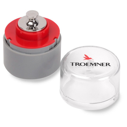 Troemner 100 g Precision Alloy Cylindrical Weight, NVLAP Accredited Certificate, ASTM Class 1