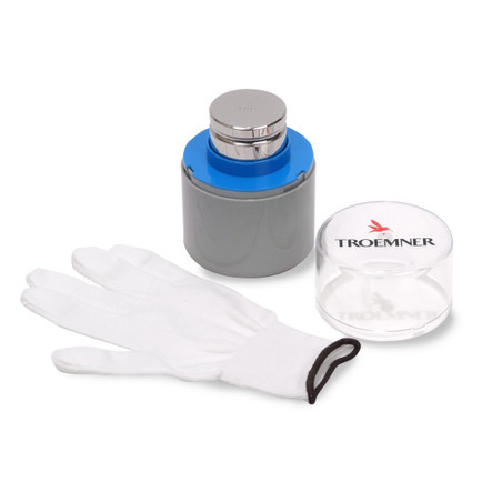 Troemner 1000 g Stainless Steel Electronic Balance Weight, Traceable Certificate, ASTM Class 4