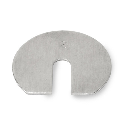 Troemner 2 g Aluminum Slotted Weight