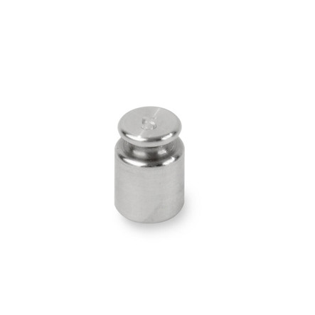 Troemner 5 g Aluminum Cylindrical Screw Knob Weight Troemner 5 g Aluminum Cylindrical Screw Knob Weight