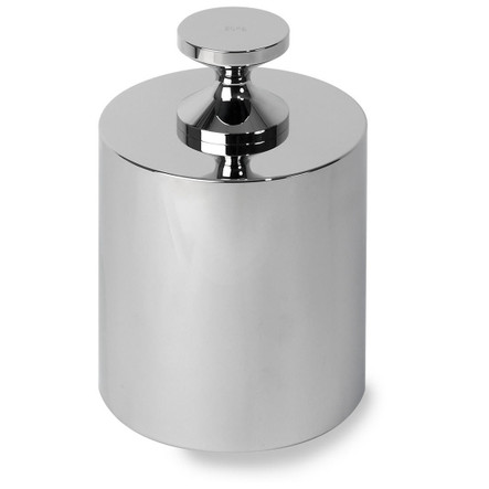 Troemner 25 kg Stainless Steel Cylindrical Screw Knob Weight, Traceable Certificate, UltraClass